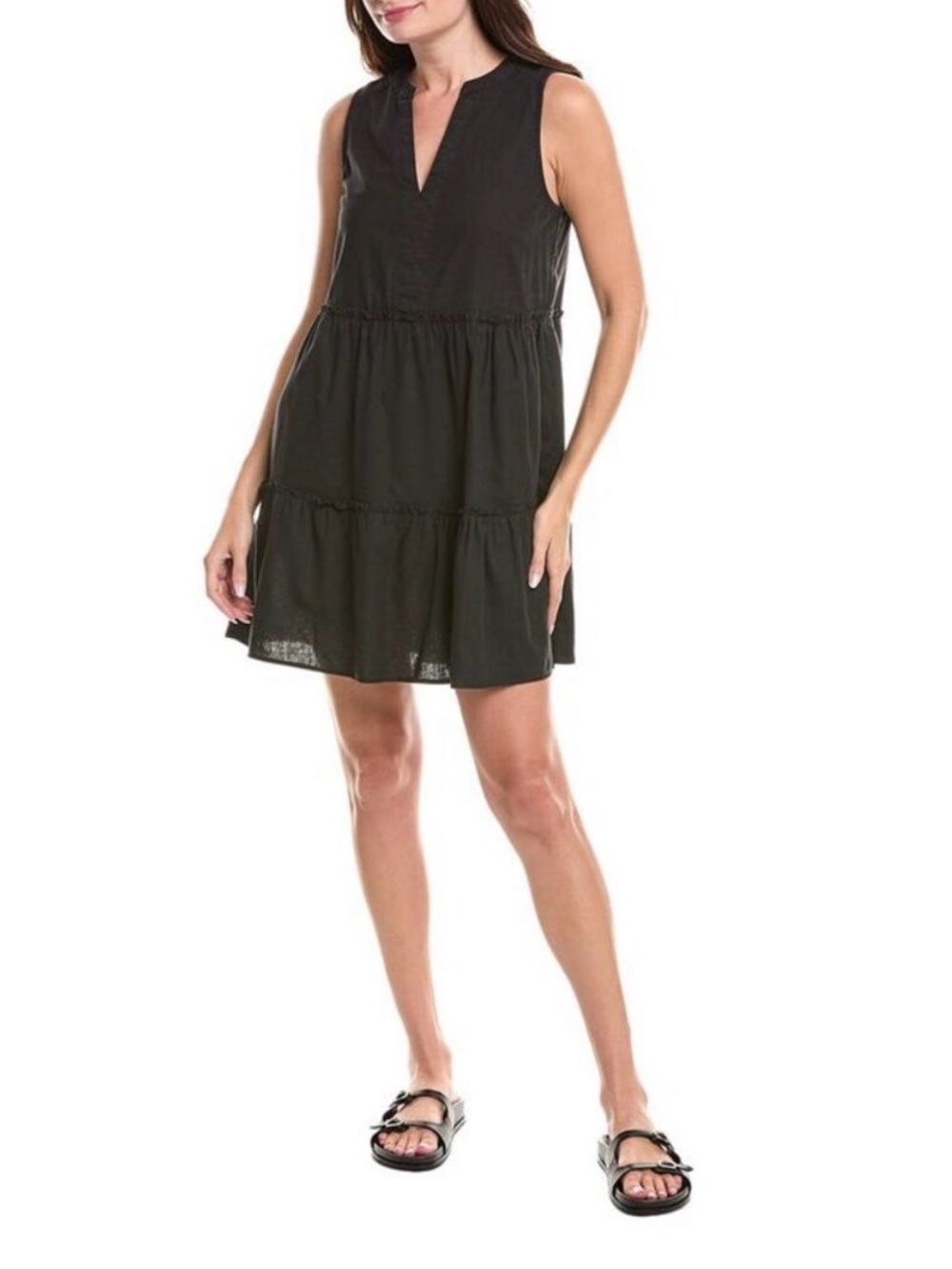 Michael Stars Black Sandra Above the Knee Dress